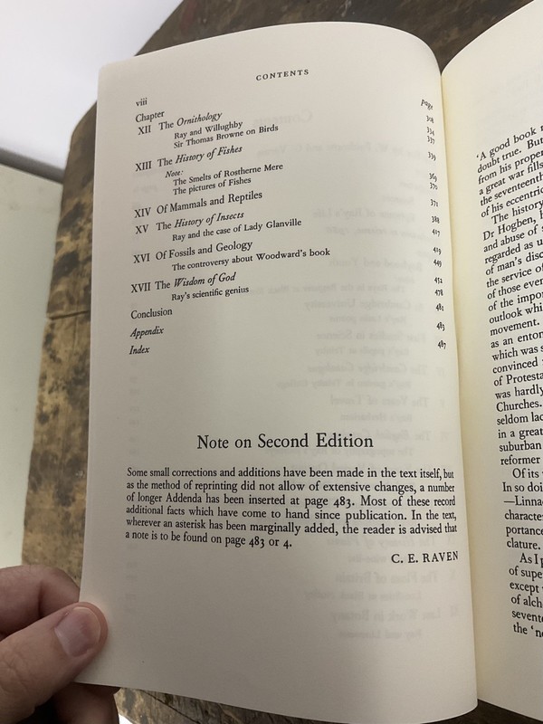 John Ray : Naturalist: His Life and Works by Charles E. Raven gallery