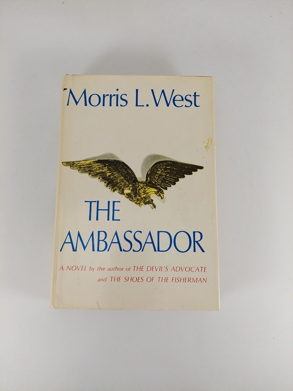 The Ambassador Morris West 1965 William Morrow & Co Book Club Edition HCDJ