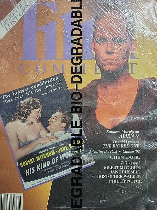 FILM COMMENT ~ Alien ~ July 1992 ~ SEALED!!!
