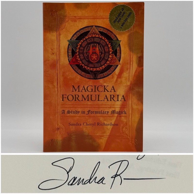 *Signed* Magicka Formularia – Sandra Cheryl Richardson (White Starr, 2004)