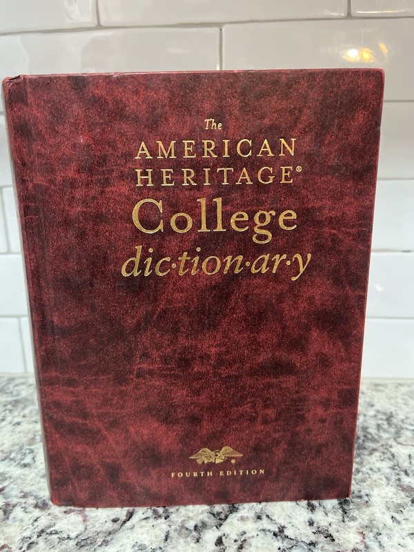 The American Heritage College Dictionary, Fourth Edition, Hardcover