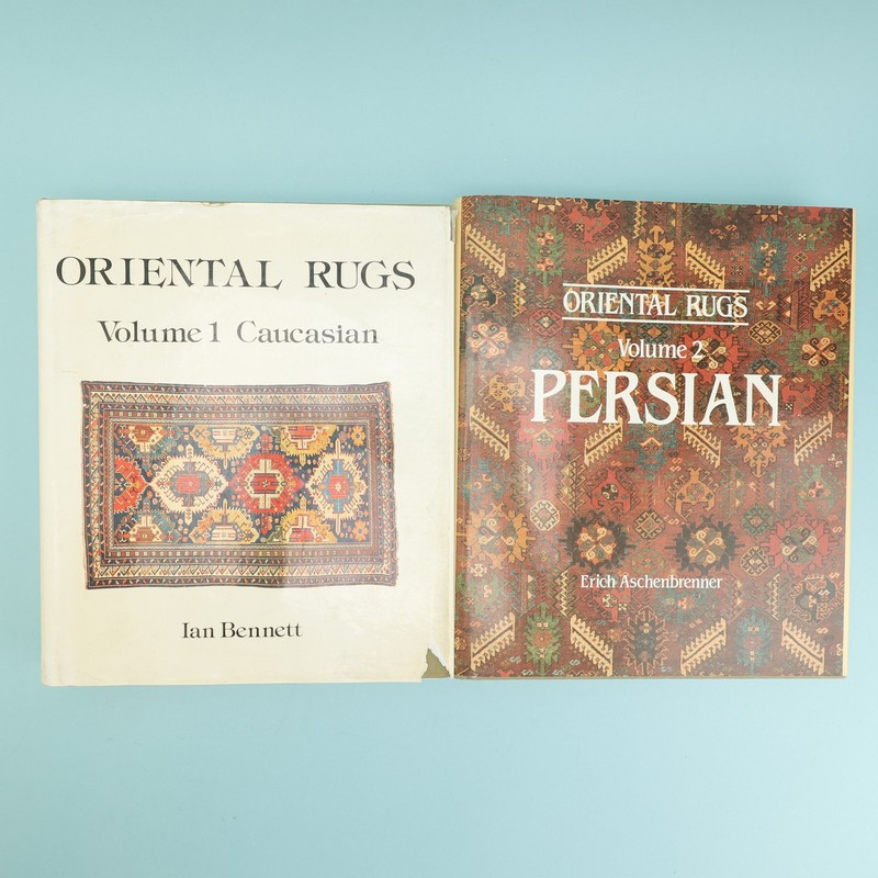 Oriental Rugs Vol 1 Caucasian & Vol 2 Persian Set Bennett & Aschenbrenner