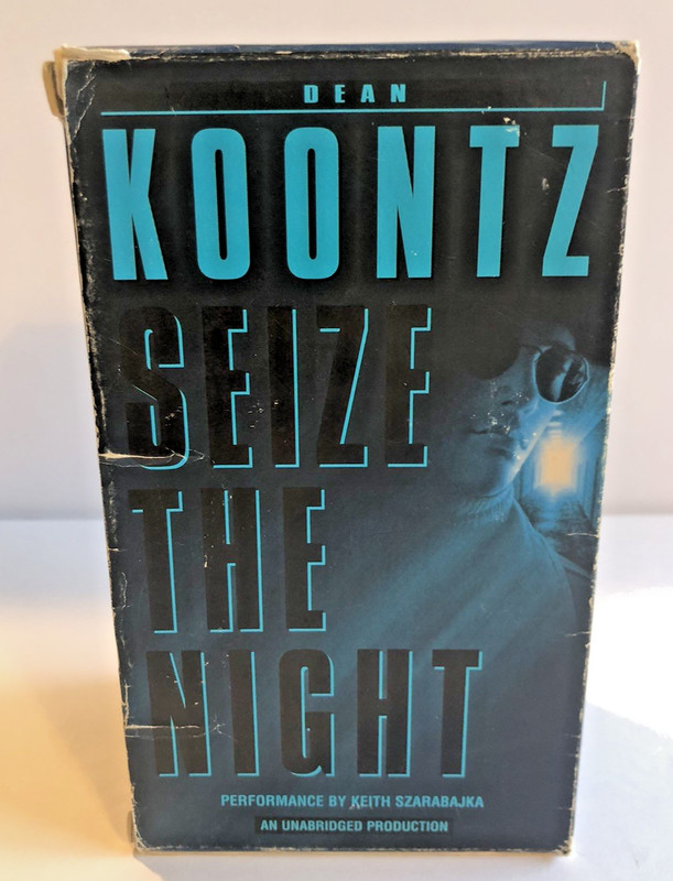 “Seize the Night” By Dean Koontz | Audiobook Cassettes | 1998 | 12 Hours Unabrid gallery
