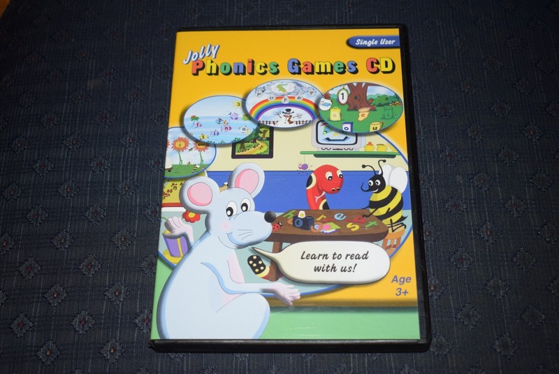 Jolly Phonics Games CD (single user): print / precursive… by Lloyd, Sue CD-ROM