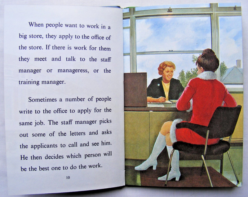 Vintage Ladybird Book – In a Big Store – 606B – 1st Ed - Very Good +FREE COVER+ gallery