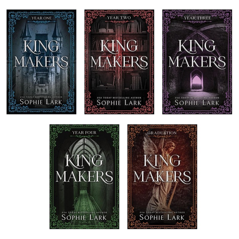Kingmakers Series Book Year 1,2,3,4,Graduation by Sophie lark Paperback