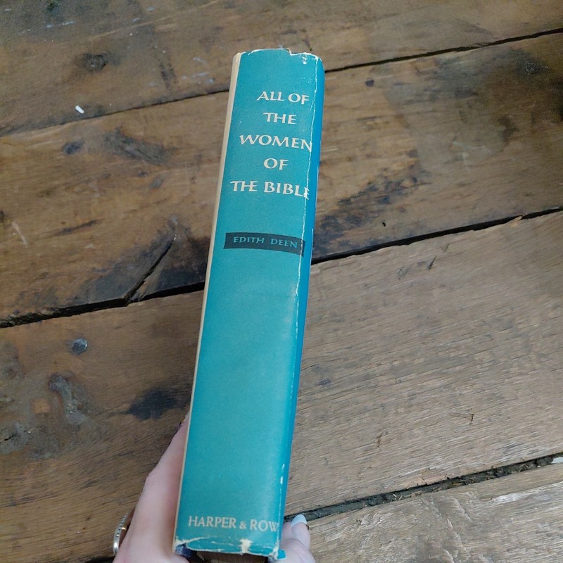All of the Women of the Bible Edith Deen 1955 HBDJ Harper & Row 316 Biographies gallery