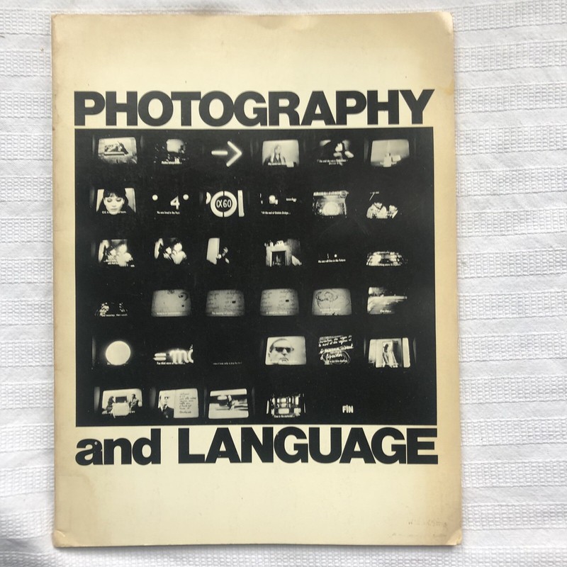 Photography And Language Camerawork Press 1st PB Ed 1976