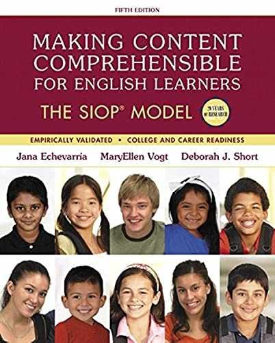 Making Content Comprehensible for – Paperback, by Echevarria Jana; Vogt – Good o