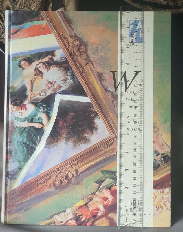Haddad’s Fine Arts Illustrative Catalog 492 Pages Bound 7th Edition 1994 Rare gallery