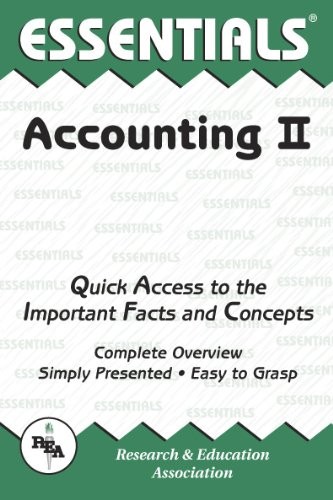 Accounting II Essentials (Essentials Study Guides) (v 2) – Paperback – GOOD