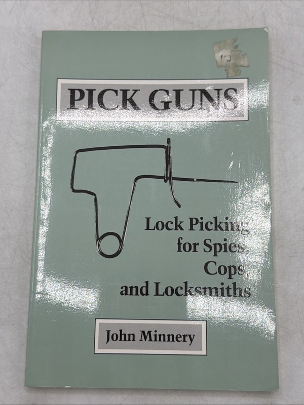 PICK GUNS by John Minnery (Trade Paperback) Paladin Press