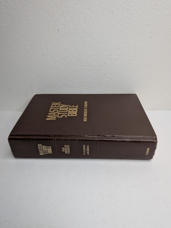 Holman Bible Publishers Master Study Bible New American Standard Hardcover 1979 gallery
