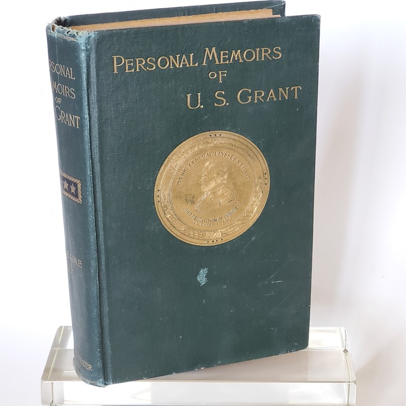 Personal Memoirs of U. S. Grant 1886 Volume II Charles L. Webster maps intact