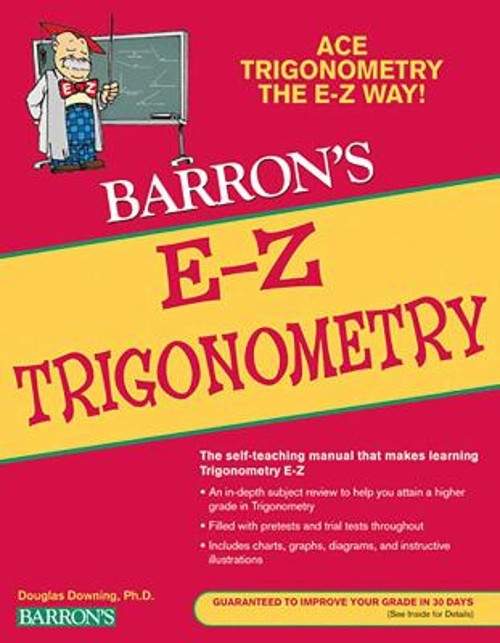 E-Z Trigonometry Paperback Douglas Downing