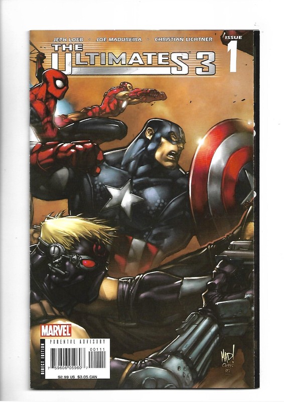Marvel comics – Ultimates 3 #1 (Feb’08) Very Fine