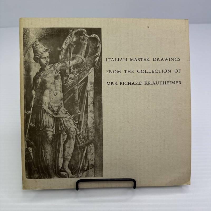 Italian Master Drawings Collection of Mrs. Richard Krautheimer Exhibition 1966