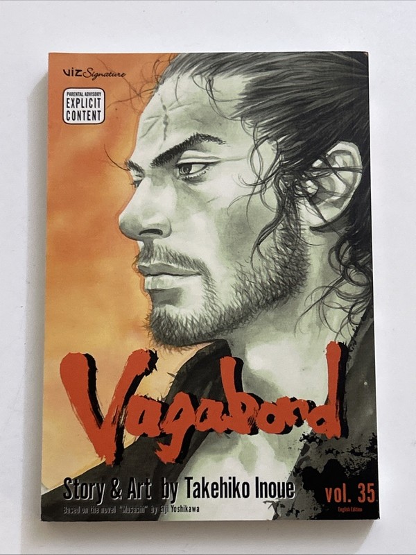 Vagabond Vol. 35 English Manga By Takehiko OOP Rare