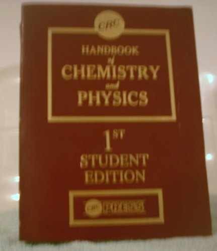 Handbook of Chemistry & Physics, – Paperback, by Weast Robert C. – Acceptable