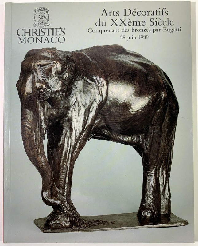 Christie’s Monaco Decorative Arts of the 20th Century with Bugatti Bronzes