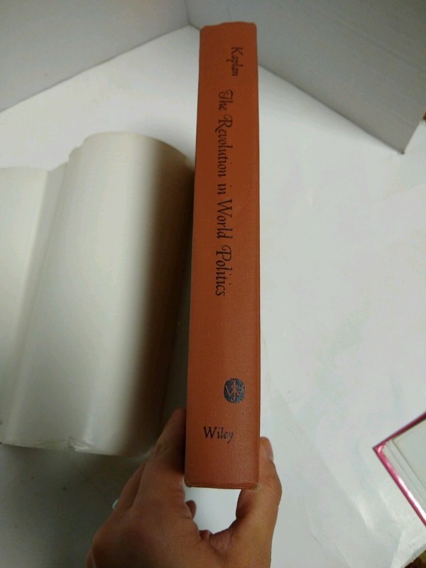 The Revolution In World Politics Morton A. Kaplan 1962 Hardback Vintage DJ gallery