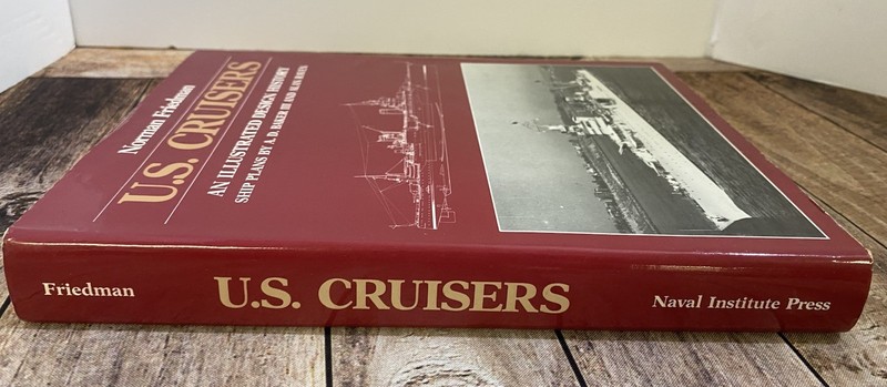 U. S. Cruisers Illustrated Design History Norman Friedman Naval Institute Press gallery
