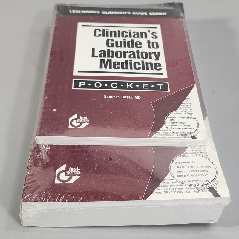 Lexi-Comps Clinicians Guide Laboratory Medicine Pocket Practical Approach Books gallery