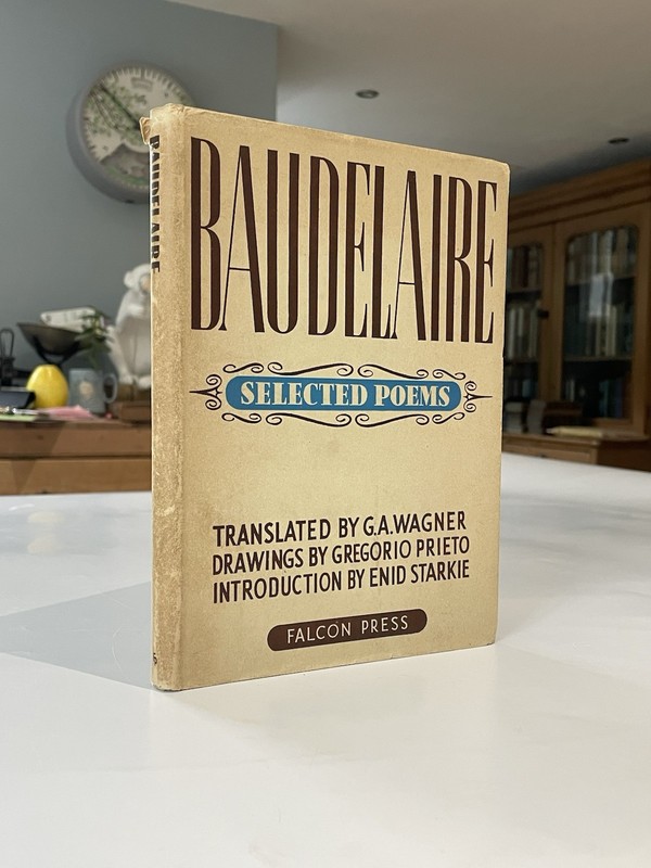 Charles Baudelaire: Selected Poems Falcon Press 1st ed 1946 Illustrations