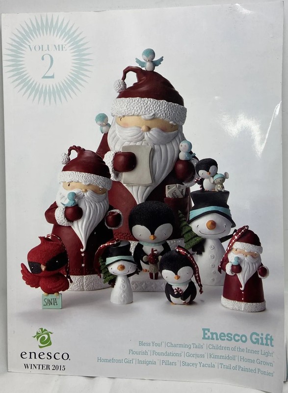Enesco Gift Winter 2015 Catalog 263 pages Painted Ponies Home Grown