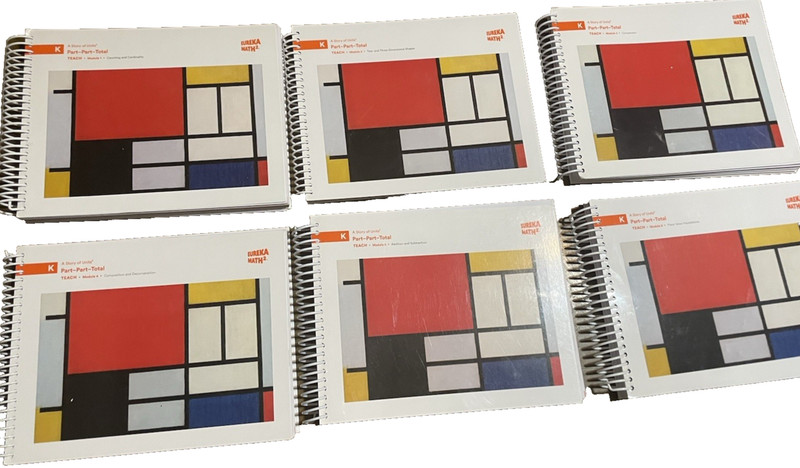 Eureka Math Squared Grade K Teacher Manual Set NEW, Complete- all 6 Modules gallery