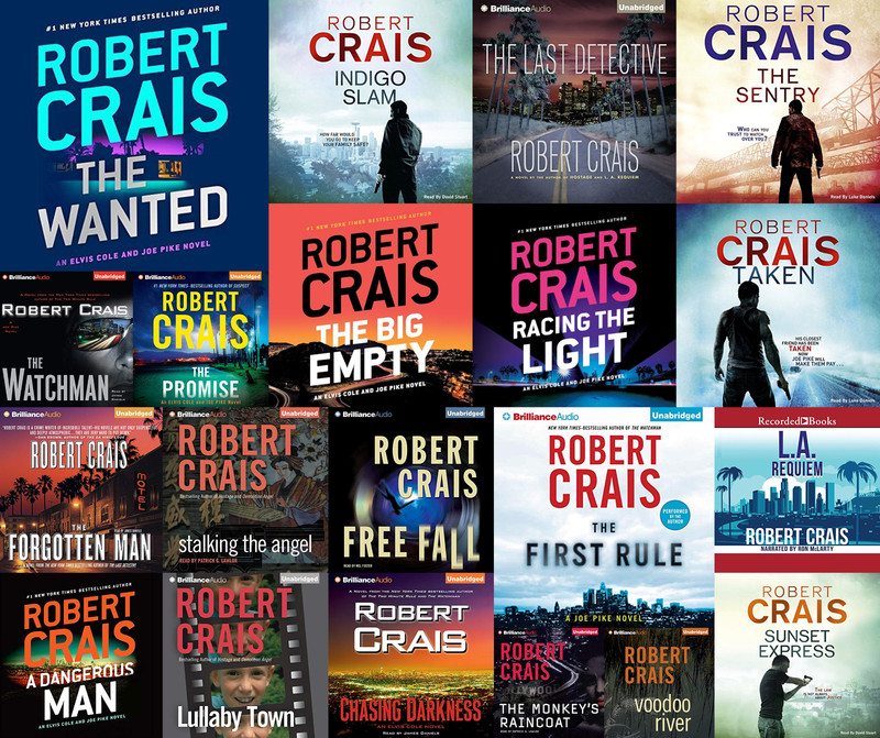 Robert Crais – Elvis Cole/Joe Pike Audiobook Series (20 Titles on USB or DVD)