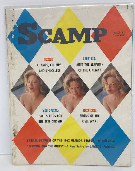 Scamp Magazine Vintage March 1962
