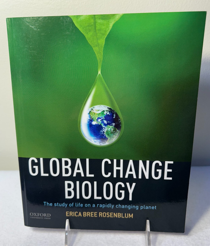 Global Change Biology by Erica Bree Rosenblum – NEW! Fast, free shipping!