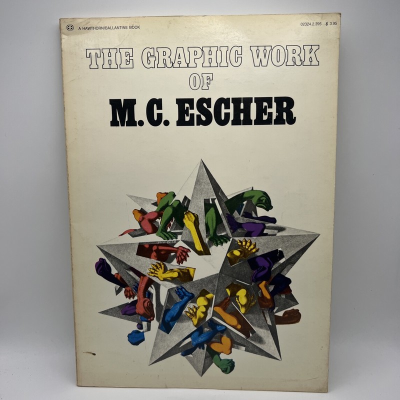 The Graphic Work of M.C. Escher 1973 Sixth Printing Ballantine Books Softcover