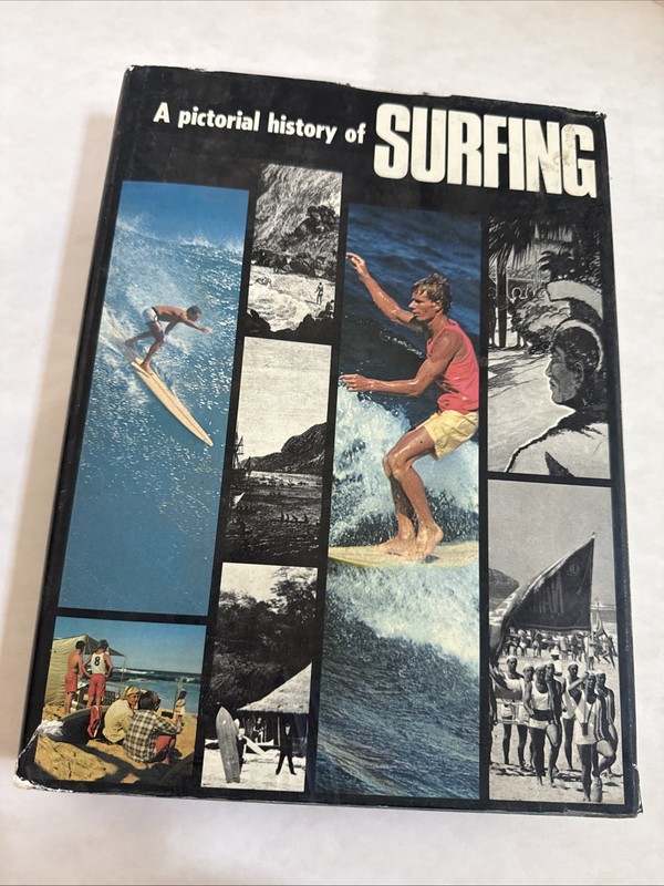 A Pictorial History of Surfing Frank Margan 1970 Illustrated Paul Hamlyn