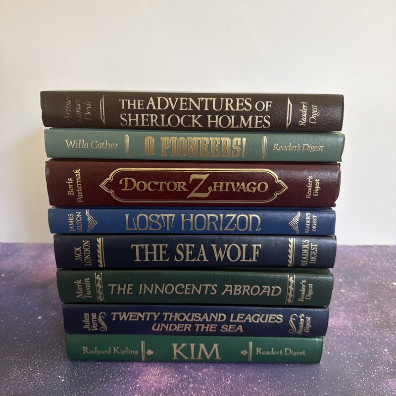 Lot of 8 Reader's Digest Classics The World's Best Reading Hardcover gallery