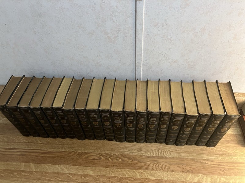 The Harvard Classics Shelf of Fiction 20 volumes (complete) set 1917 Books gallery