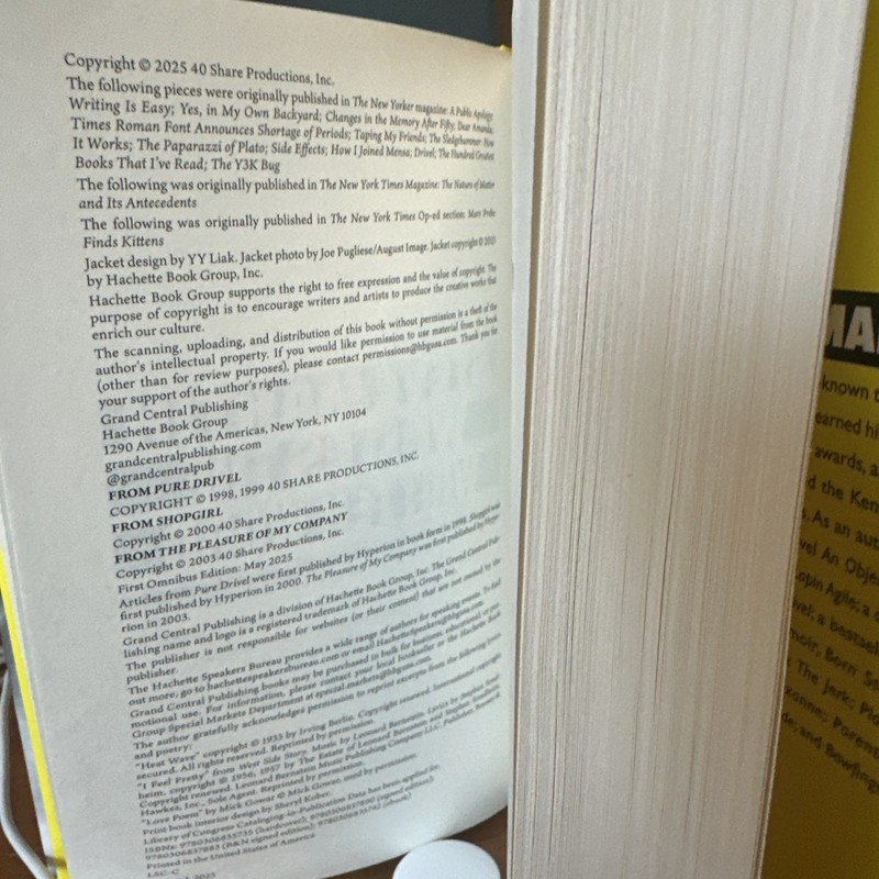 Steve Martin Signed STEVE MARTIN WRITES THE WRITTEN WORD first Printing. gallery