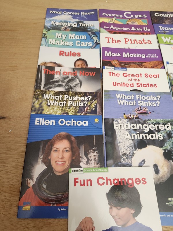Lot of 30 Benchmark Education Books ~ VGC ~ Homeschool, Early Learning gallery