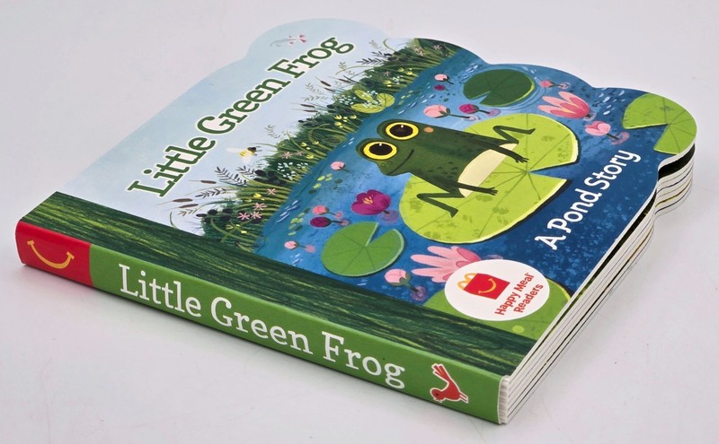 2024 McDonalds Happy Meal Readers Little Green Frog Book Cottage Door Press gallery