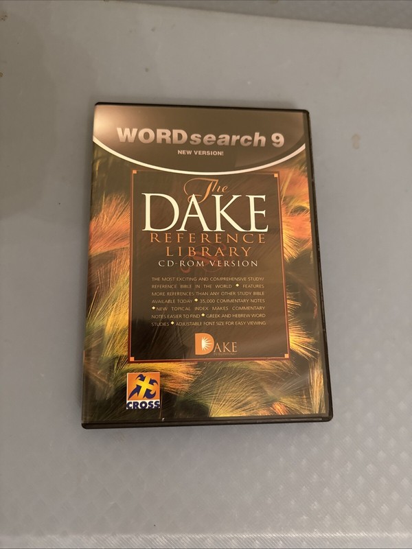 DAKE REFERENCE LIBRARY WordSearch 9 (For Windows computers)