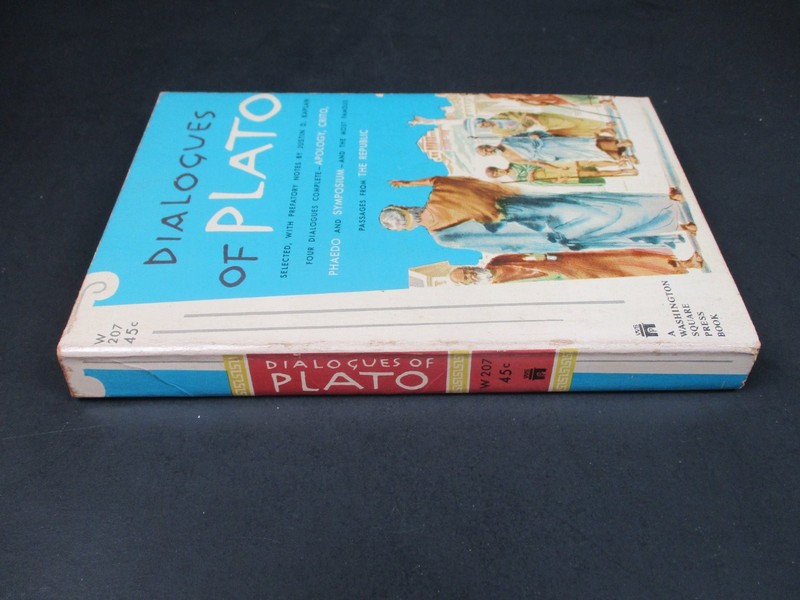 Dialogues of Plato by Justin D. Kaplan 1961 Trade Paperback Philosophy PB gallery