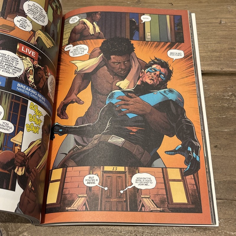 NIGHTWING KNIGHT TERRORS TPB VERY RARE OOP LOBDELL NICIEZA PERCY MOONEYHAM gallery