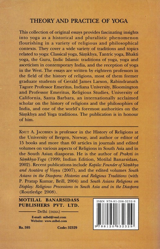 Theory and Practice of Yoga: Essays in Honor of Gerald James Larson gallery