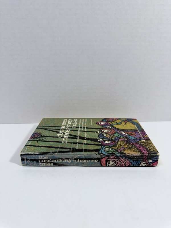 Chaucer’s Canterbury Tales Illustrated 11th Printing 1967 Vintage Paperback W913 gallery