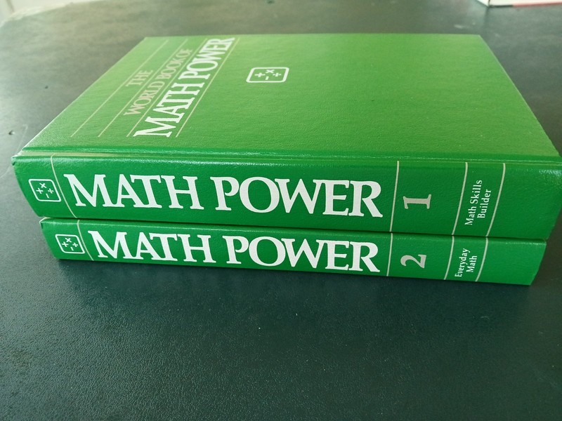 The World Book Of Math Power Volume 1 And 2 – Editor: William H. Nault