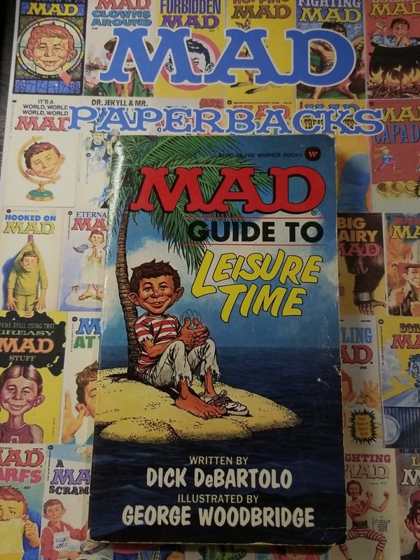 MAD Magazine Paperback Book: MAD GUIDE TO LEISURE TIME 1976 Warner 3rd Print VG