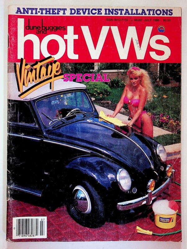 Hot VWs Magazine July 1986 Vol 19 #7 Vintage Special Dune Buggies