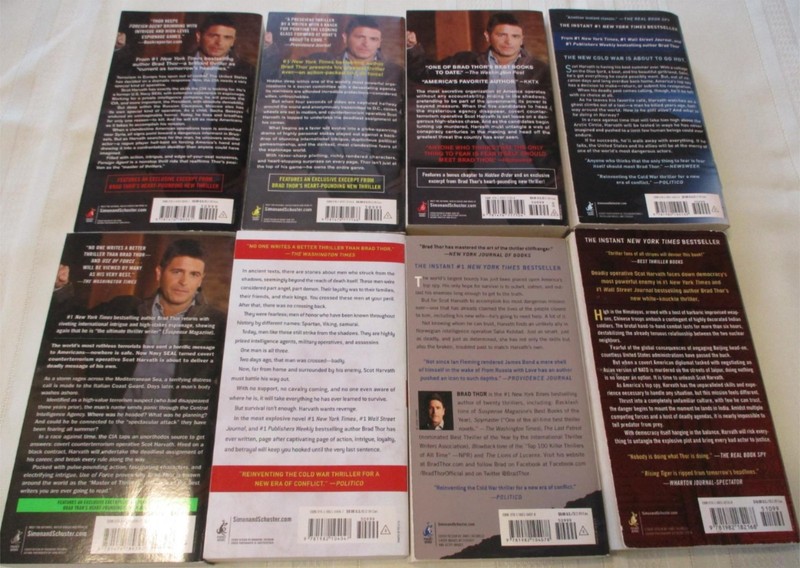 BRAD THOR Lot of 24 SCOTT HARVATH Series Counterterrorism Thriller EDGE OF HONOR gallery