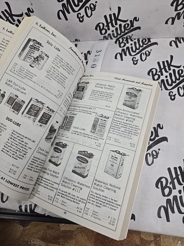 Vintage 1976 BENCH BOOK S. La. Rose, Inc. Catalog #138 Jewelers And Horologist gallery